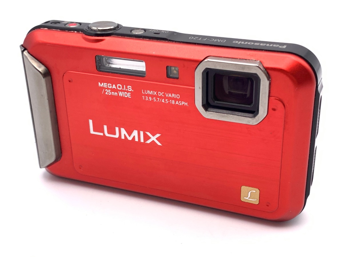 Panasonic LUMIX FT20 コンパクトデジタルカメラ 中古品 中古：AB(良品)】パナソニック LUMIX DMC-FT20 シャイニーレッド