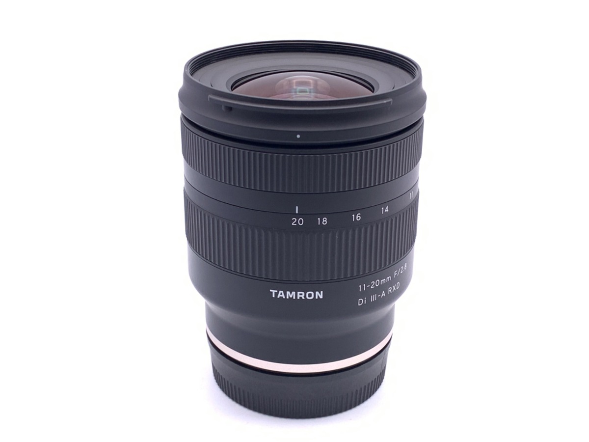 【Eマウント】TAMRON 11-20mm F2.8 Di Ⅲ-A RXD タムロン初のRFマウントレンズ 11-20mm F/2.8 Di III-A RXD | ShaSha