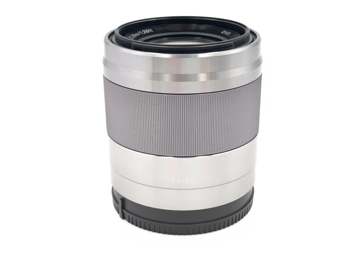 SONY ソニー E 50mm F1.8 OSS シルバー SEL50F18 中古：B(並品)】ソニー E 50mm F1.8 OSS [SEL50F18S] シルバー
