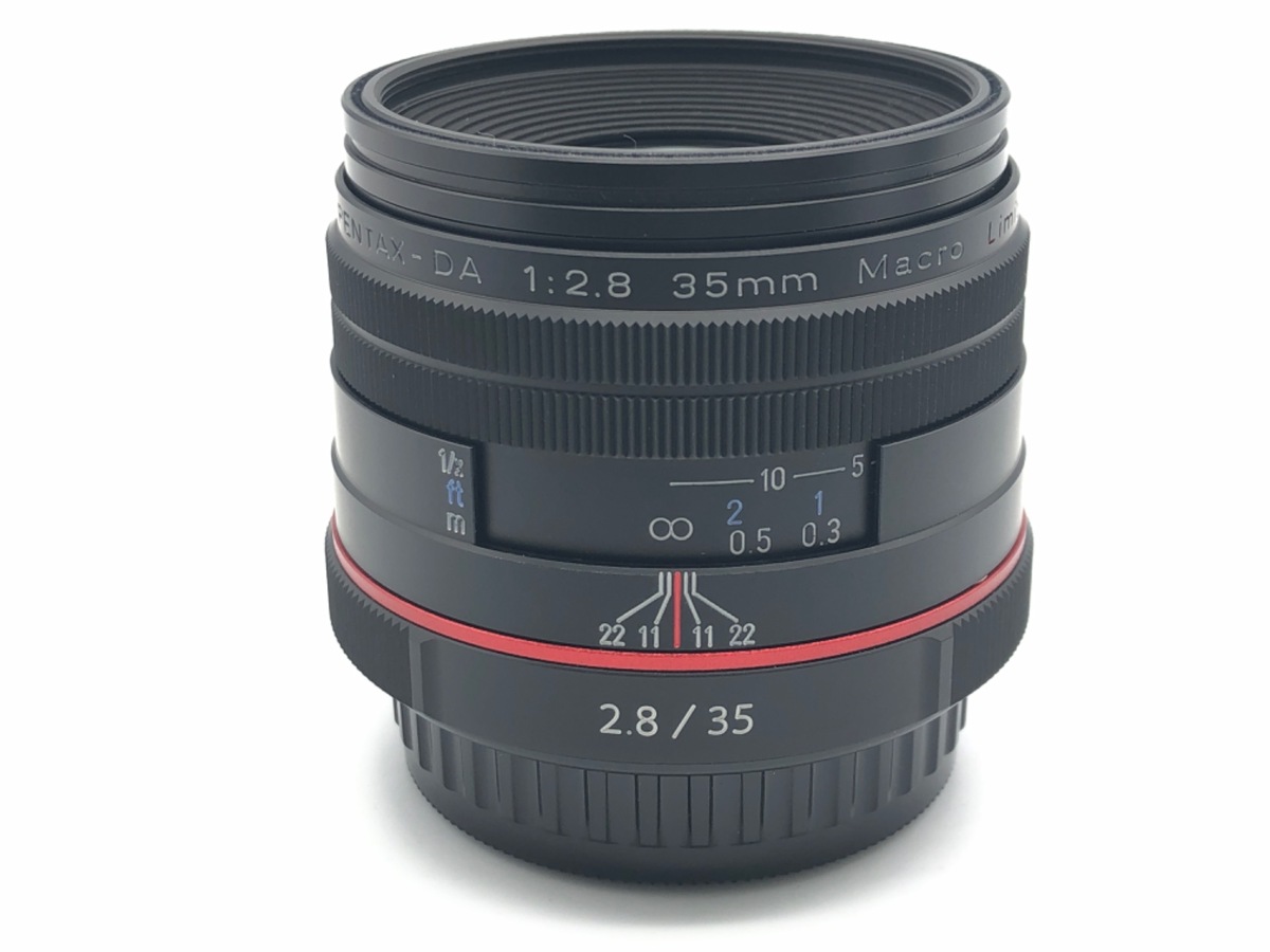 中古】ペンタックス HD PENTAX-DA 35mm F2.8 Macro Limited ブラック