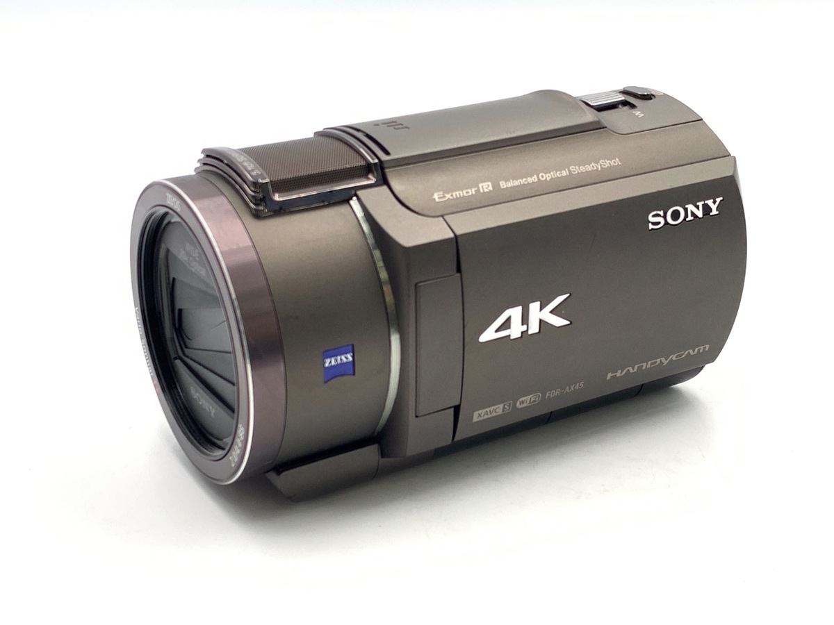 中古】ソニー デジタル4Kビデオカメラレコーダー FDR-AX45 TI ブロンズ