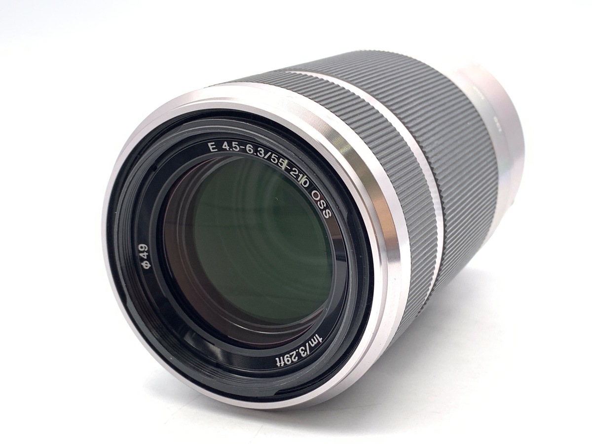 【中古】ソニー E 55-210mm F4.5-6.3 OSS [SEL55210S] シルバー