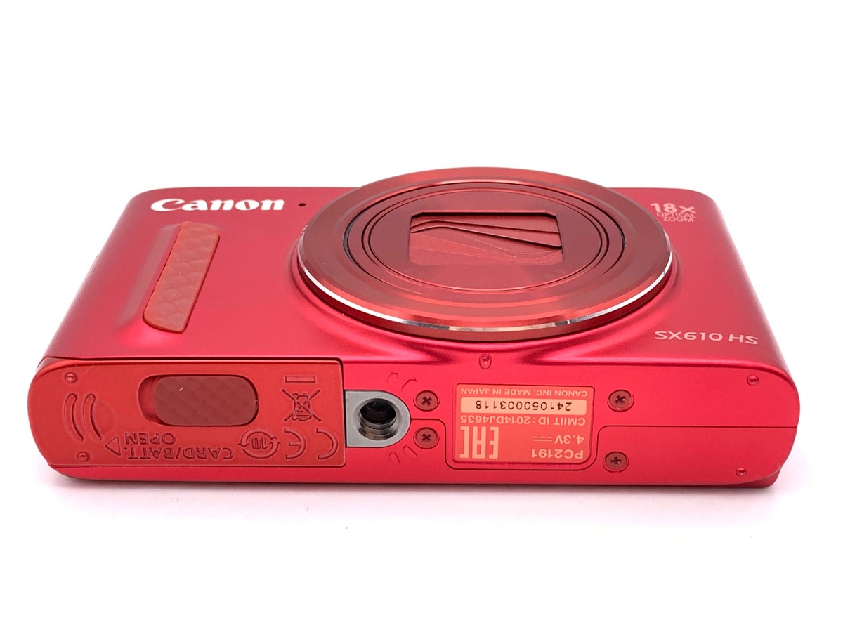 Canon キャノン PowerShot SX610 HS PC2191 赤 中古】キヤノン