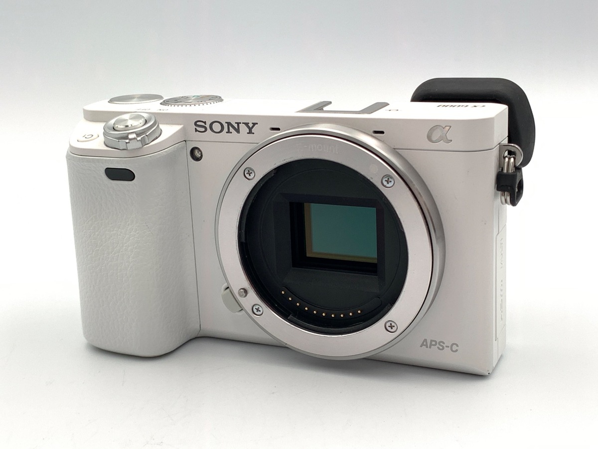 中古】ソニー α6000 ボディ ホワイト [ILCE-6000] 在庫一覧｜カメラの
