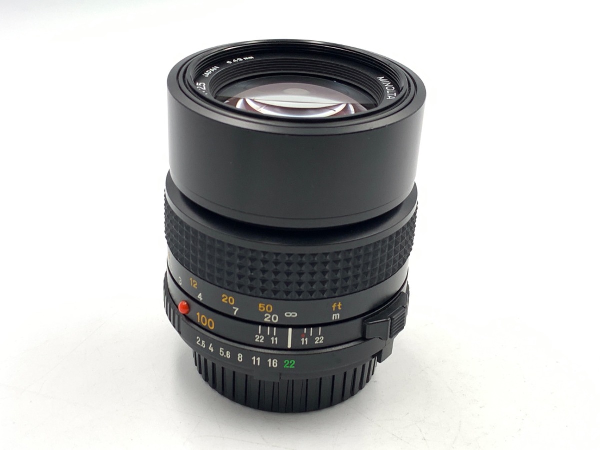 中古：AB(良品)】ミノルタ NewMD 100mm F2.5 | 2472130005121
