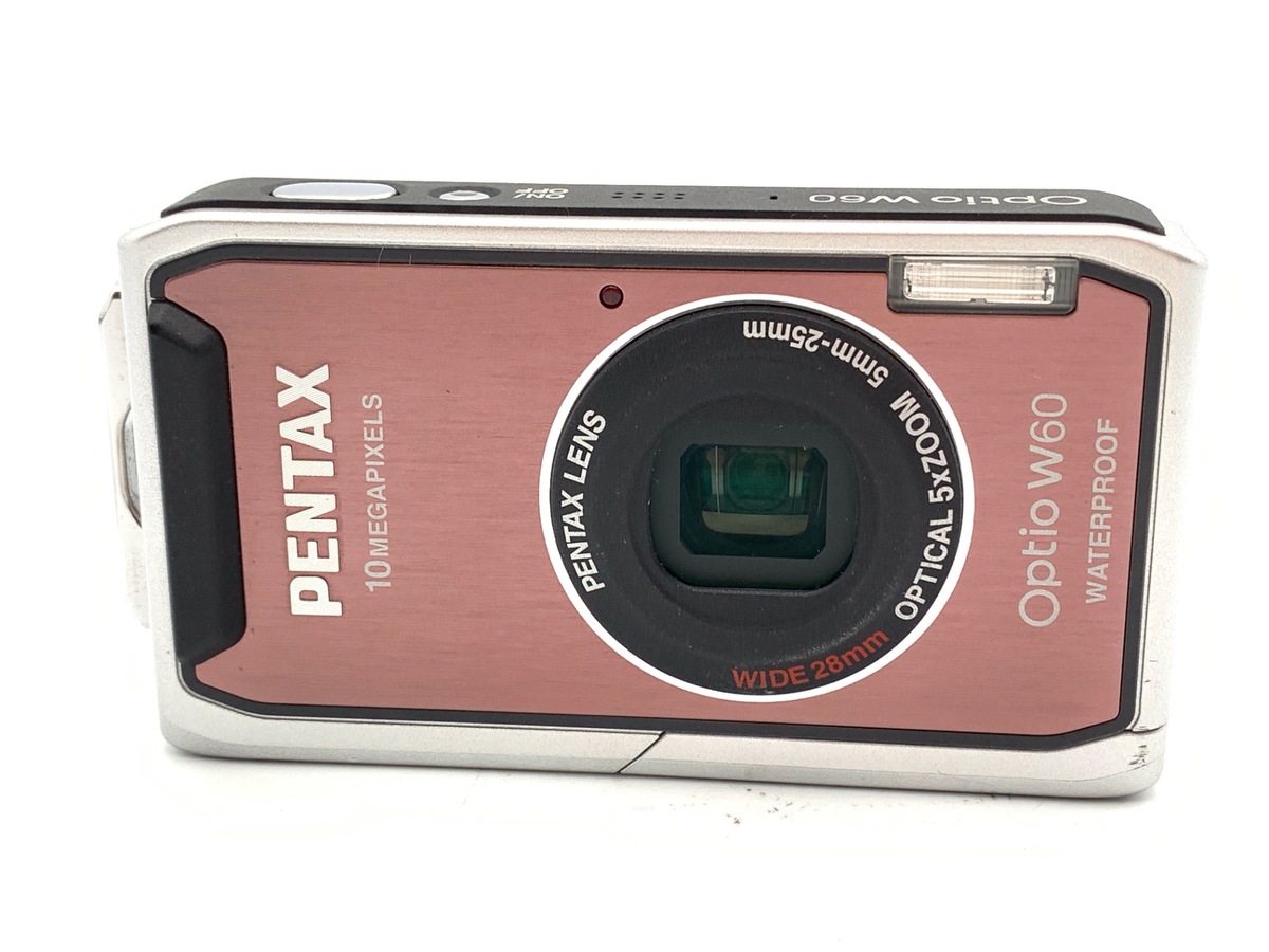 中古】ペンタックス Optio W60 コーラルピンク｜｜カメラのキタムラ