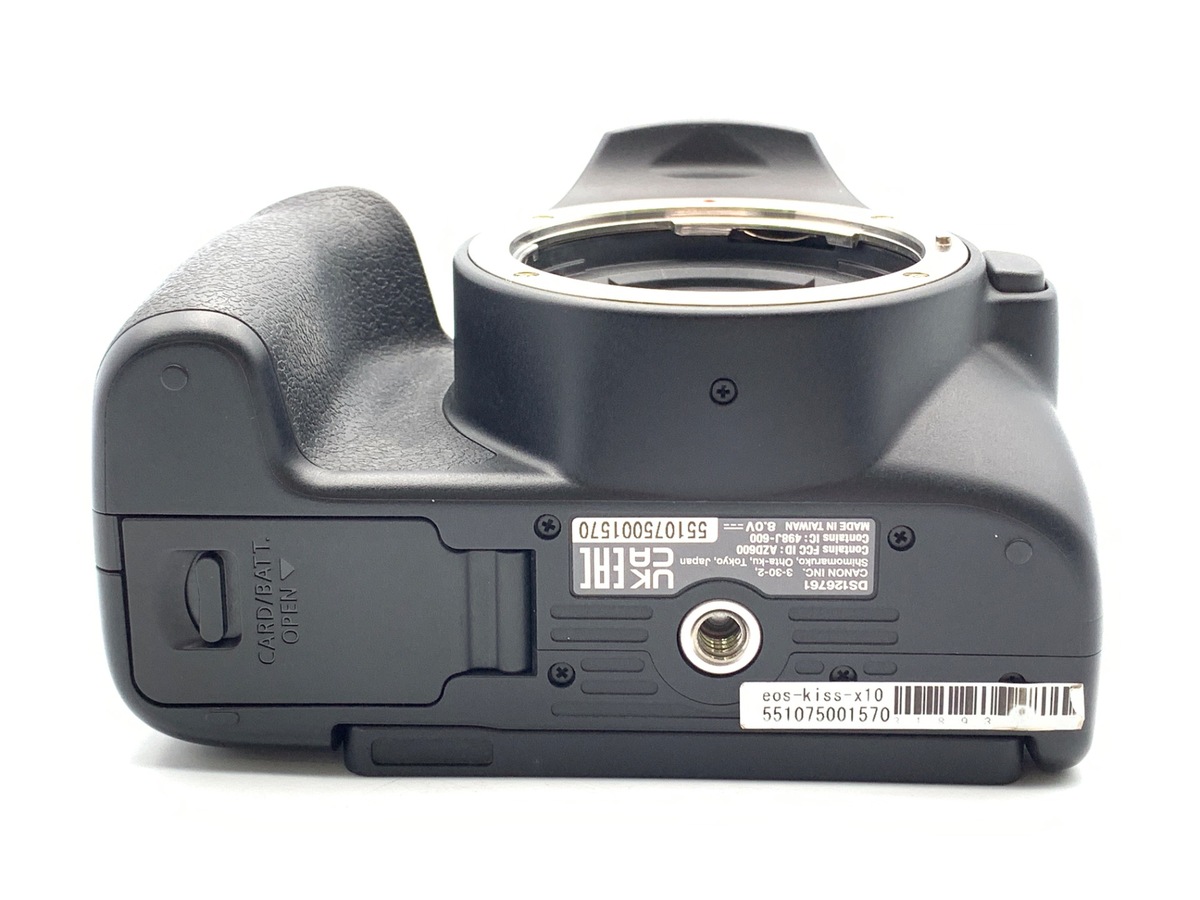 【中古】キヤノン EOS Kiss X10 ボディ ブラック