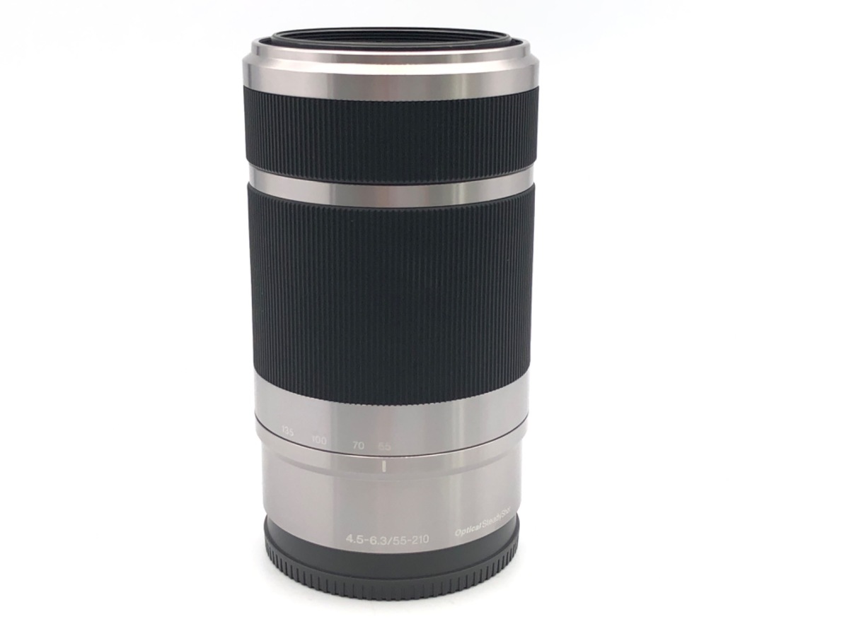 中古：A(美品)】ソニー E 55-210mm F4.5-6.3 OSS [SEL55210S] シルバー