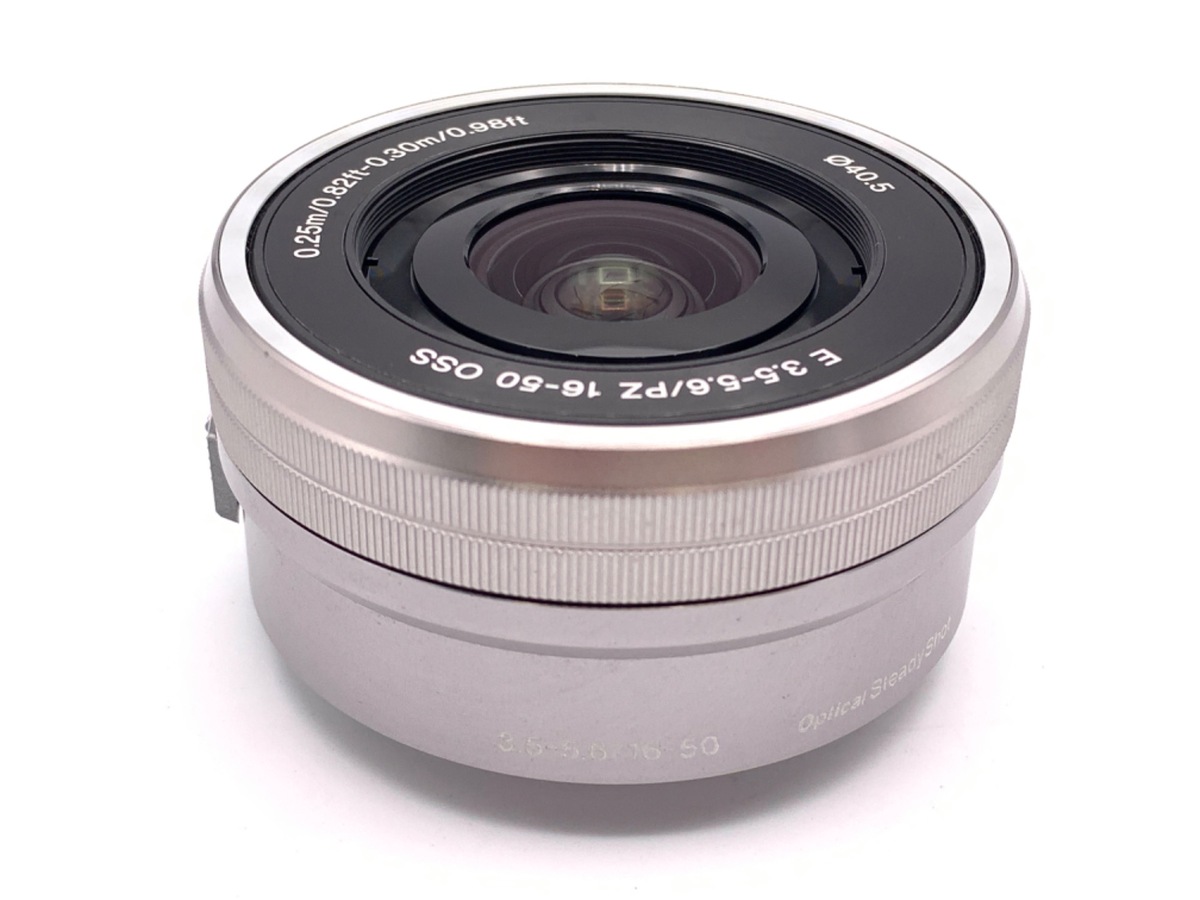 中古：A(美品)】ソニー E PZ 16-50mm F3.5-5.6 OSS シルバー