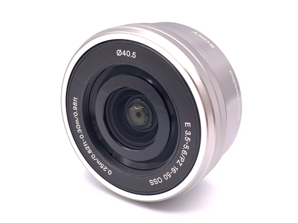 中古：A(美品)】ソニー E PZ 16-50mm F3.5-5.6 OSS シルバー