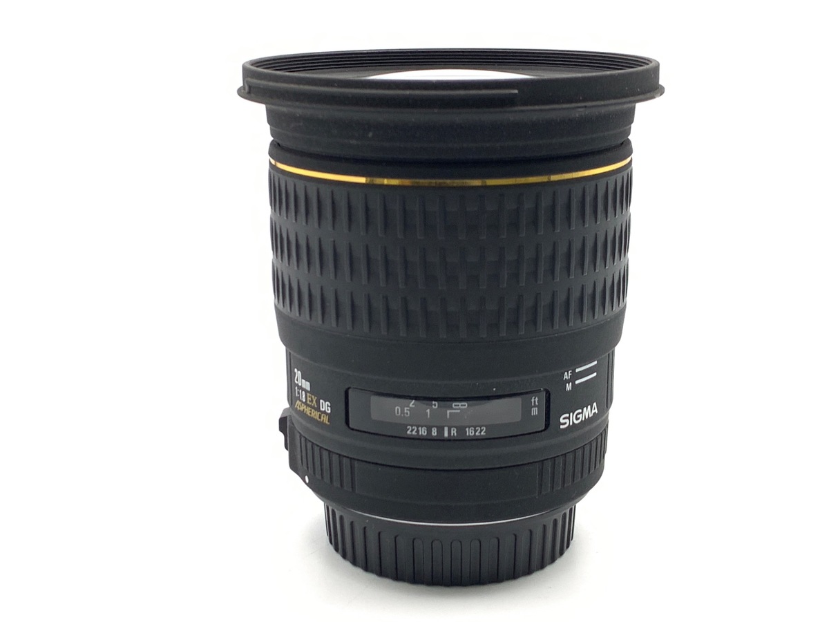 【中古】シグマ 20mm F1.8 EX DG ASPHERICAL RF キヤノン用