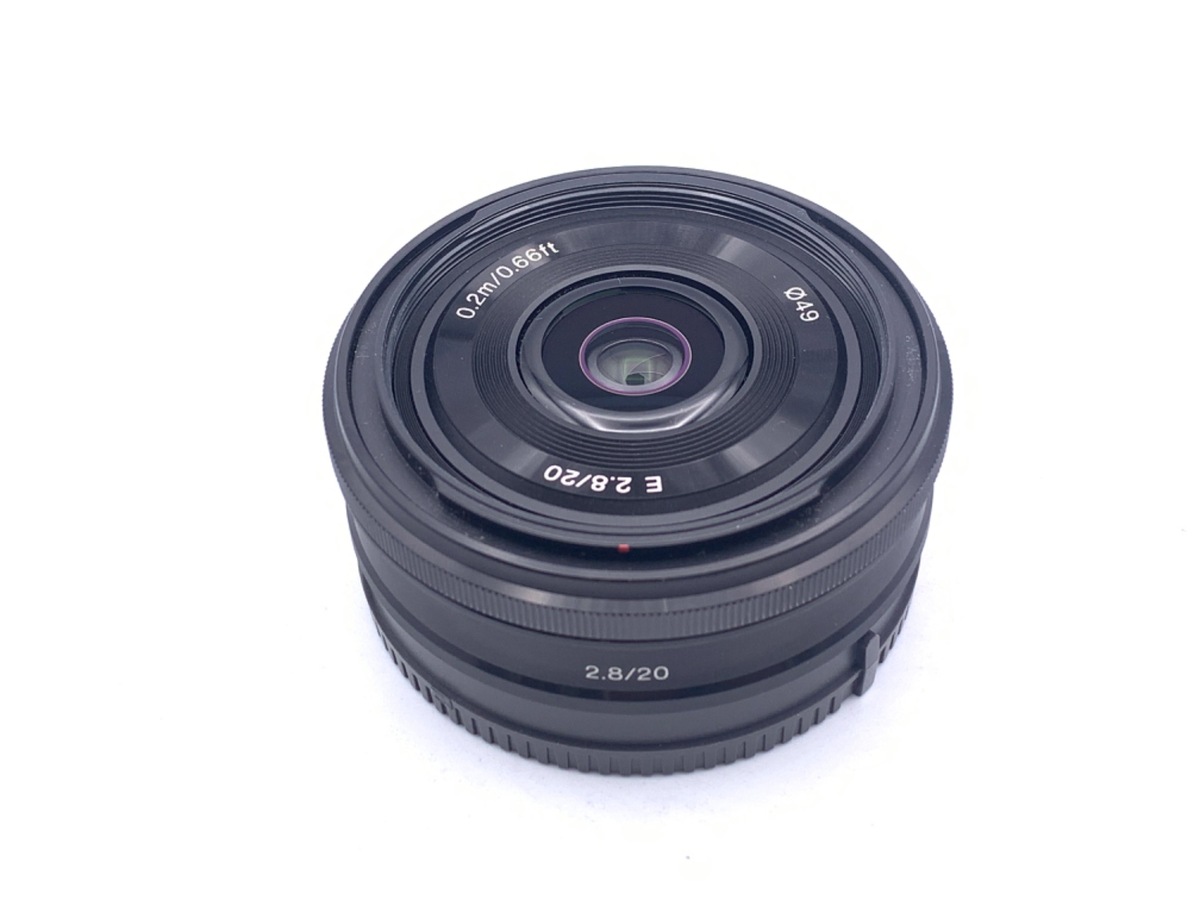 SONY E 20mm F2.8 レンズ　ジャンク Yahoo!オークション - 「sony e 20mm f2.8 sel20f28」の落札相場・落札価格