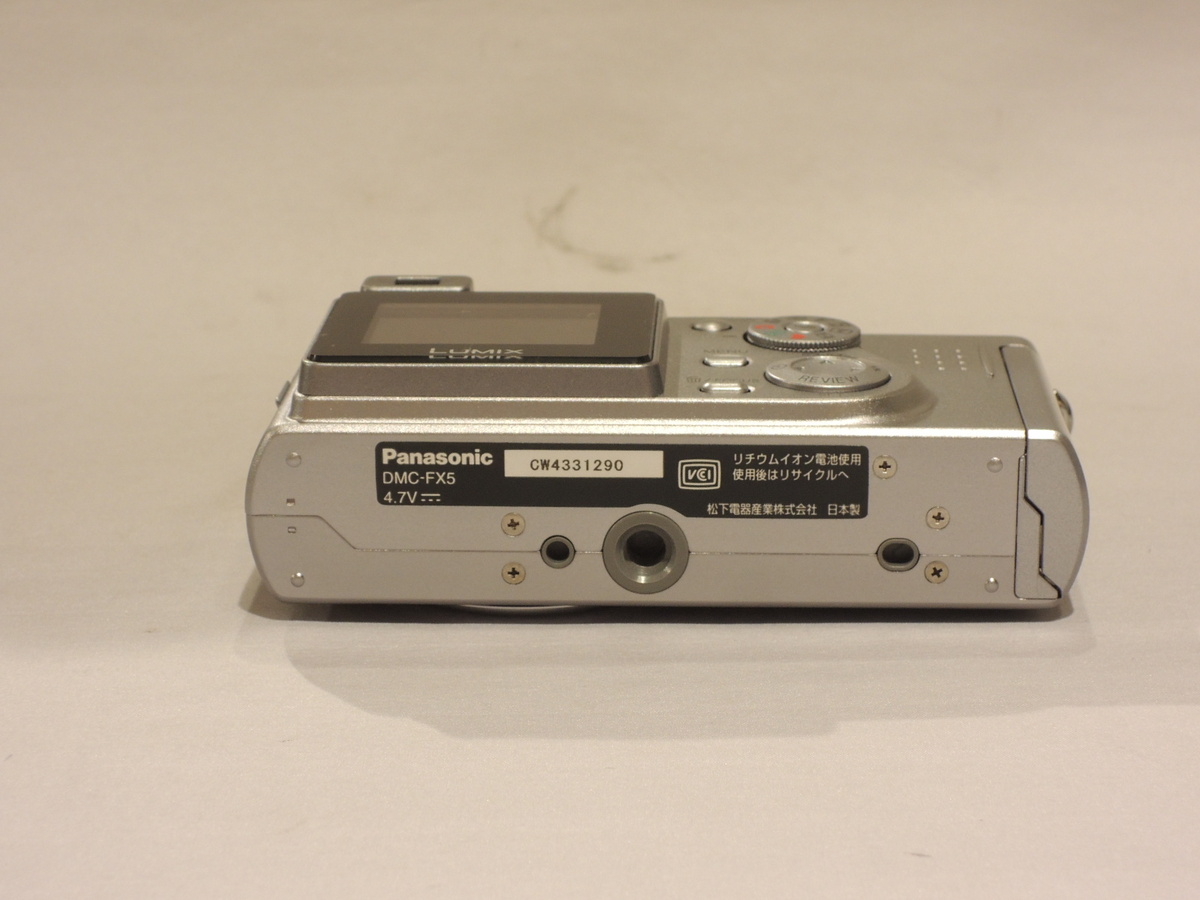 中古：AB(良品)】パナソニック（Panasonic）DMC-FX5 S ユーロ