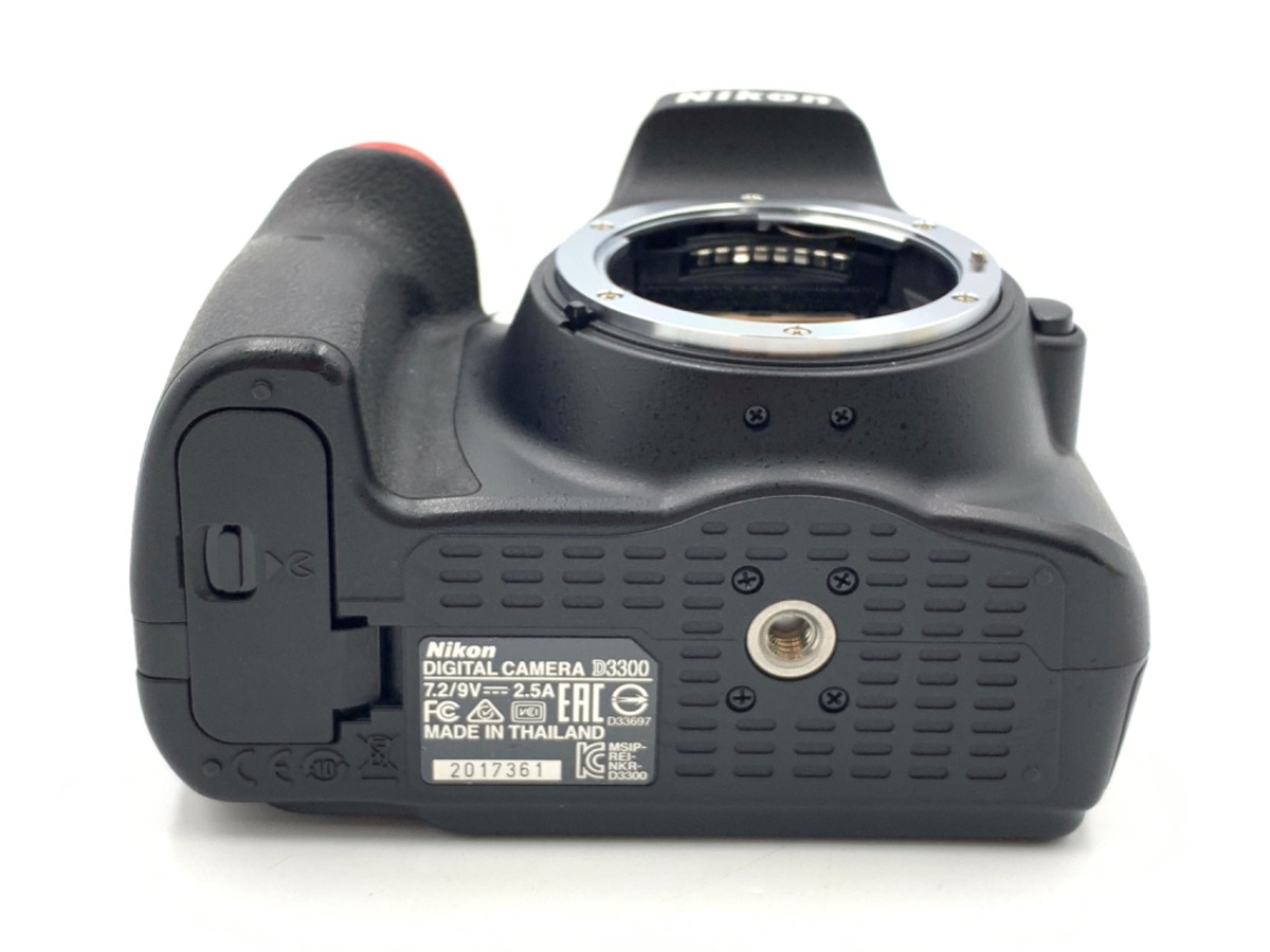 中古：B(並品)】ニコン D3300 ボディ ブラック | 2472620012424