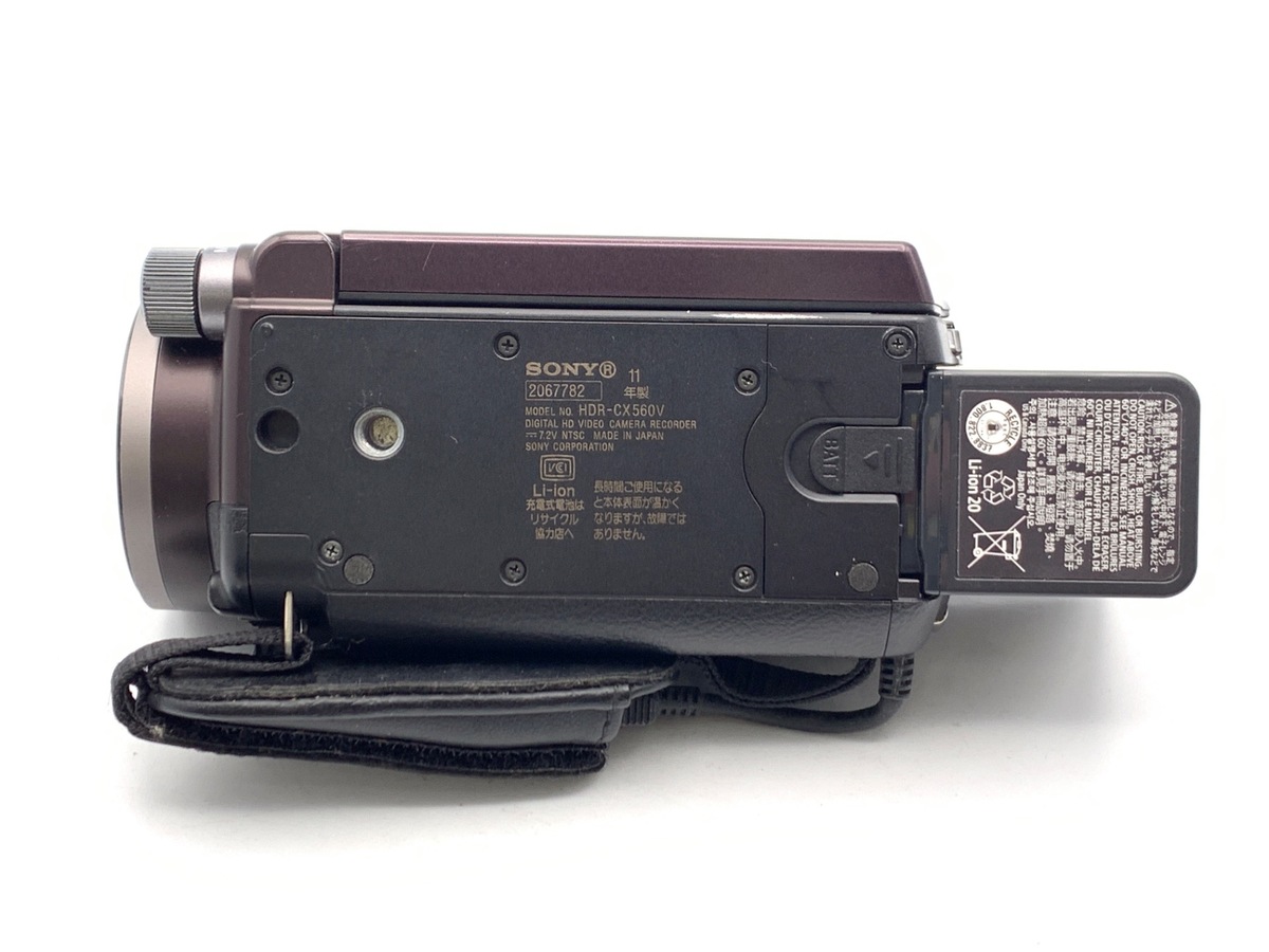 【美品】SONY Handycam HDR-CX560V ボルドーブラウン ビデオカメラ SONY HDR-CX560V ボルドーブラウン k3245 : りんすまいる