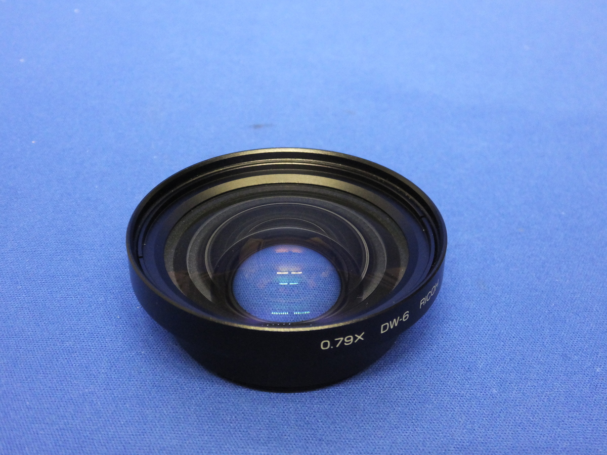 中古：A(美品)】リコー ワイドコンバージョンレンズ DW-6 | 2472670016113