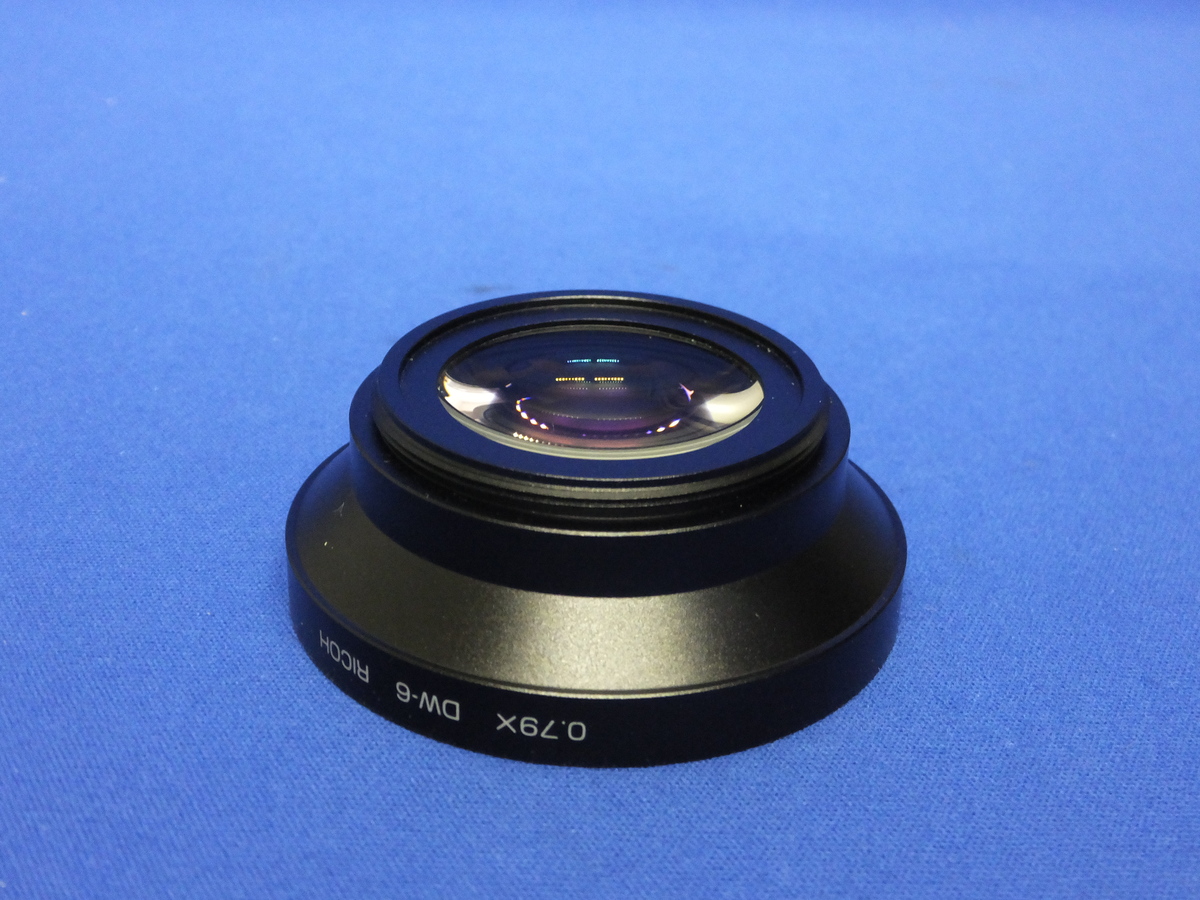 中古：A(美品)】リコー ワイドコンバージョンレンズ DW-6 | 2472670016113