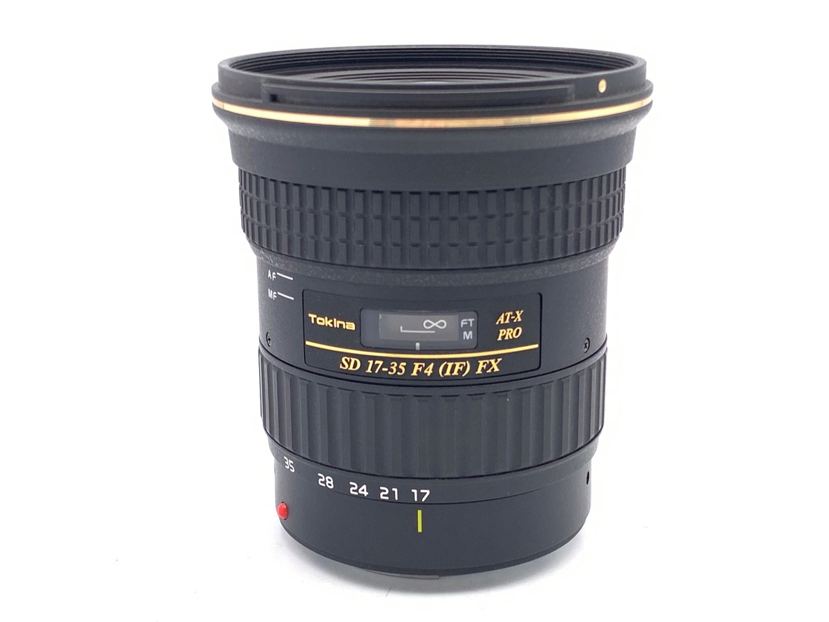 中古：AB(良品)】トキナー AT-X17-35 F4 PRO FX キヤノン用