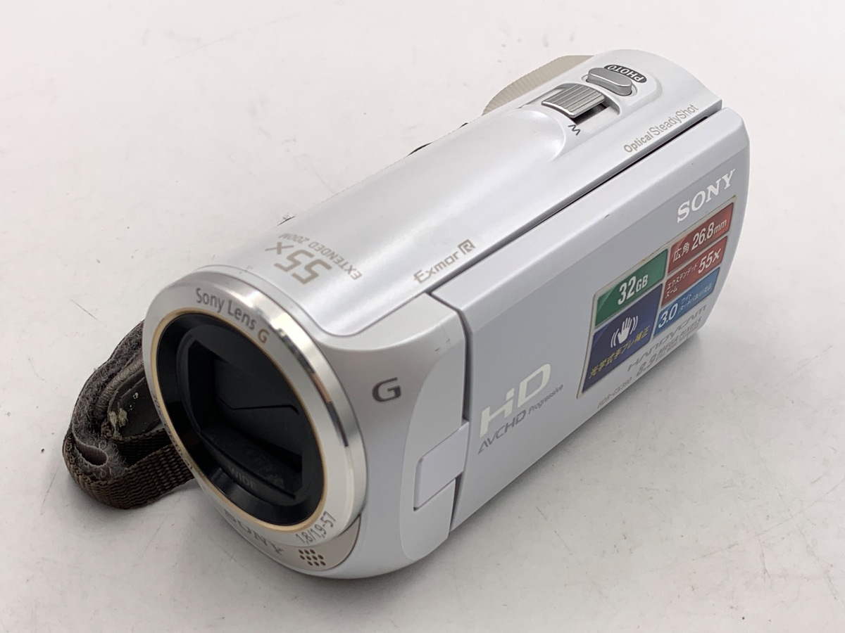 中古】ソニー HDR-CX390 プレミアムホワイト｜｜カメラのキタムラ