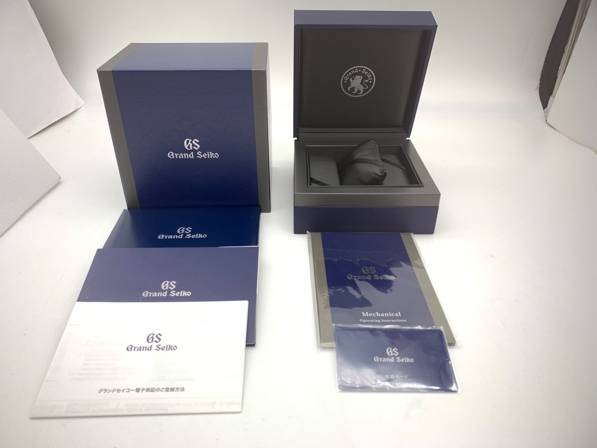 グランドセイコー メカニカル ブラック SBGK009/9S63-00A0 ステンレススティール