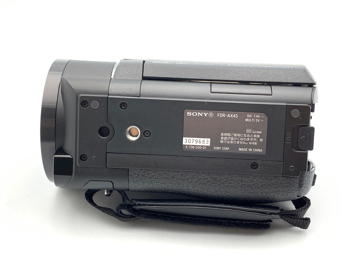 中古：A(美品)】ソニー デジタル4Kビデオカメラレコーダー FDR-AX45 B 