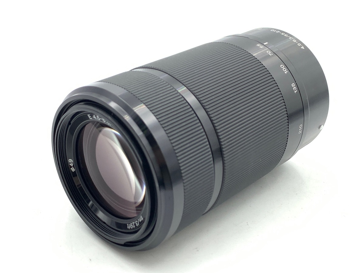 【中古】ソニー E 55-210mm F4.5-6.3 OSS [SEL55210B] ブラック