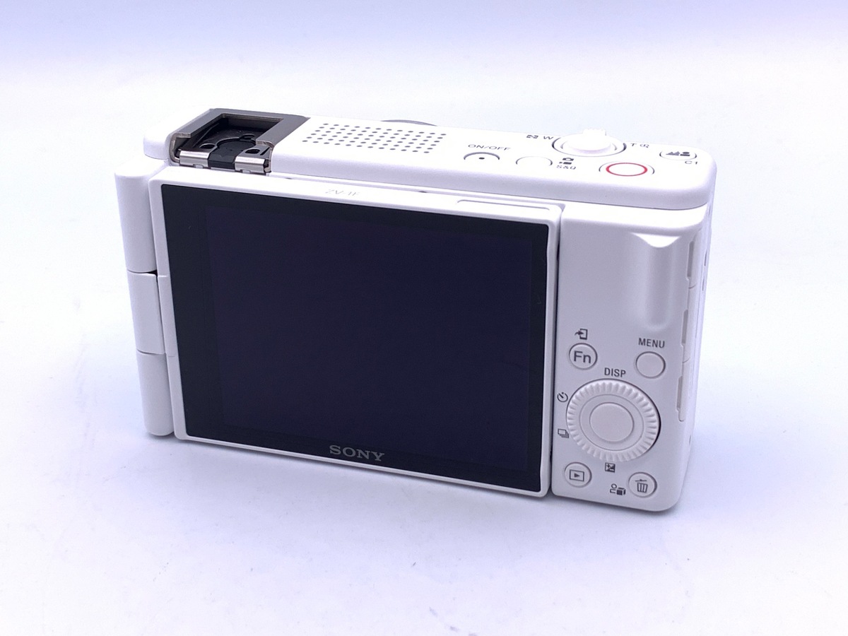 中古】ソニー VLOGCAM ZV-1F W ホワイト｜｜カメラのキタムラネット