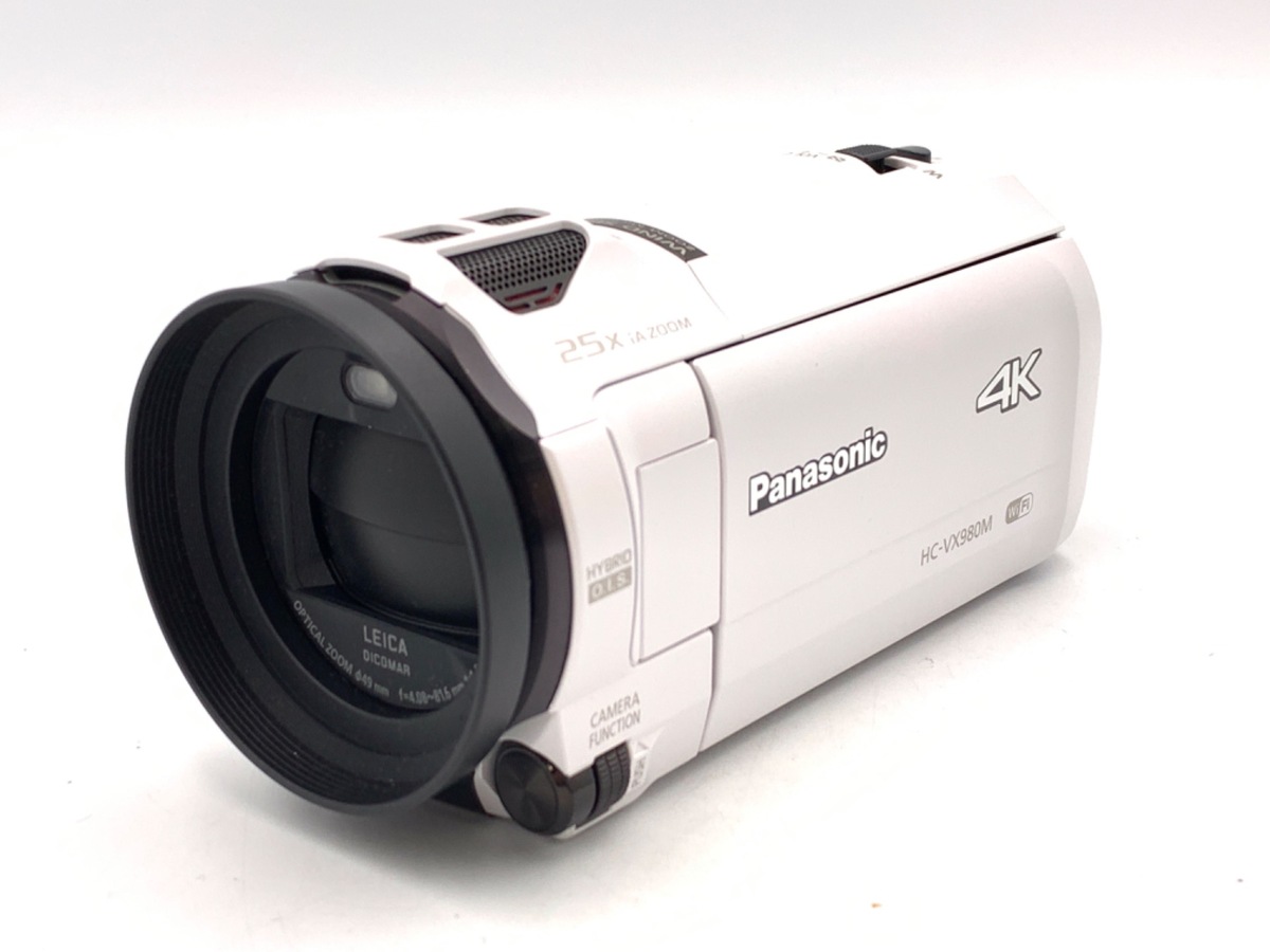 パナソニック　ビデオカメラ HC-VX980M【ジャンク品】 中古：AB(良品)】パナソニック HC-VX980M-W ホワイト | 2473440006754