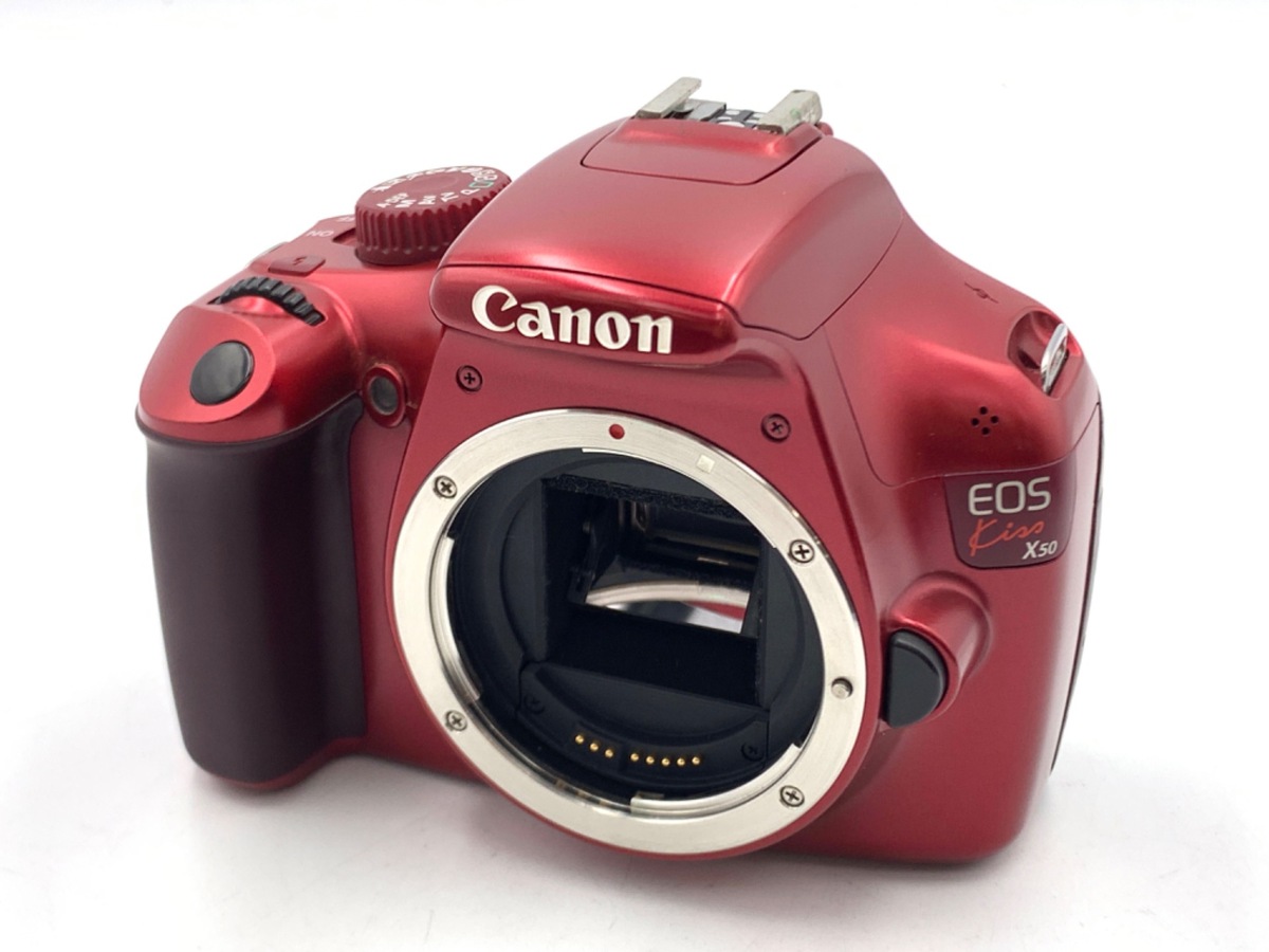 中古：B(並品)】キヤノン EOS Kiss X50 ボディ レッド | 2473650003857