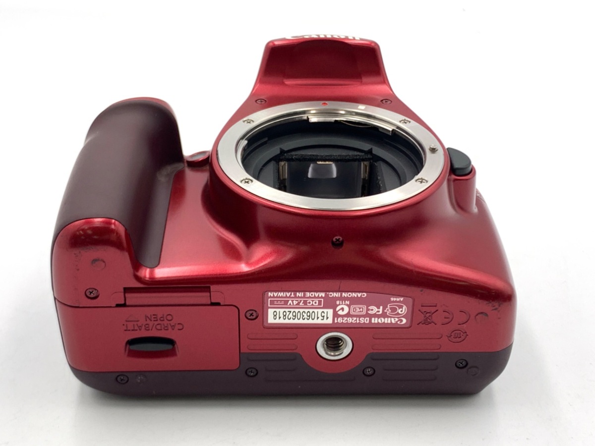 中古：B(並品)】キヤノン EOS Kiss X50 ボディ レッド | 2473650003857