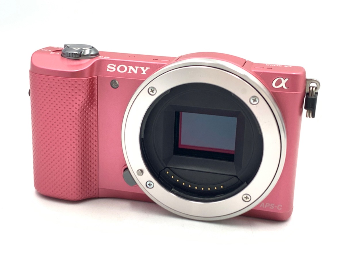 SONY α5000 ピンク ボディー 中古：AB(良品)】ソニー α5000 ボディ ピンク [ILCE-5000] | 2473840013116
