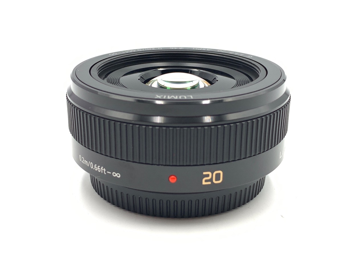 中古】パナソニック LUMIX G 20mm F1.7 II ASPH. [H-H020A] ブラック