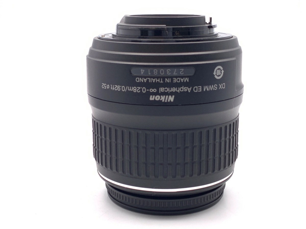 【中古】ニコン AF-S DX Zoom Nikkor ED18-55mm F3.5-5.6G II BK