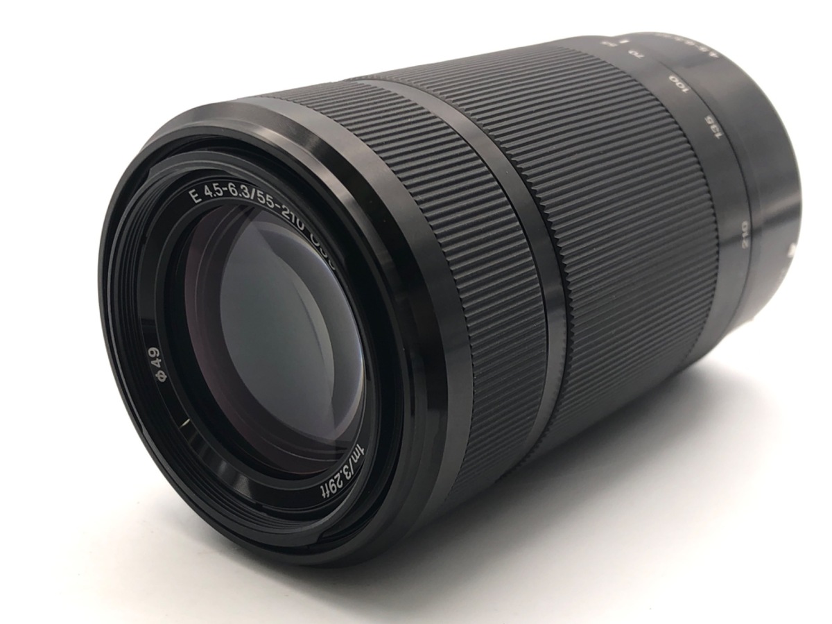 【中古】ソニー E 55-210mm F4.5-6.3 OSS [SEL55210B] ブラック