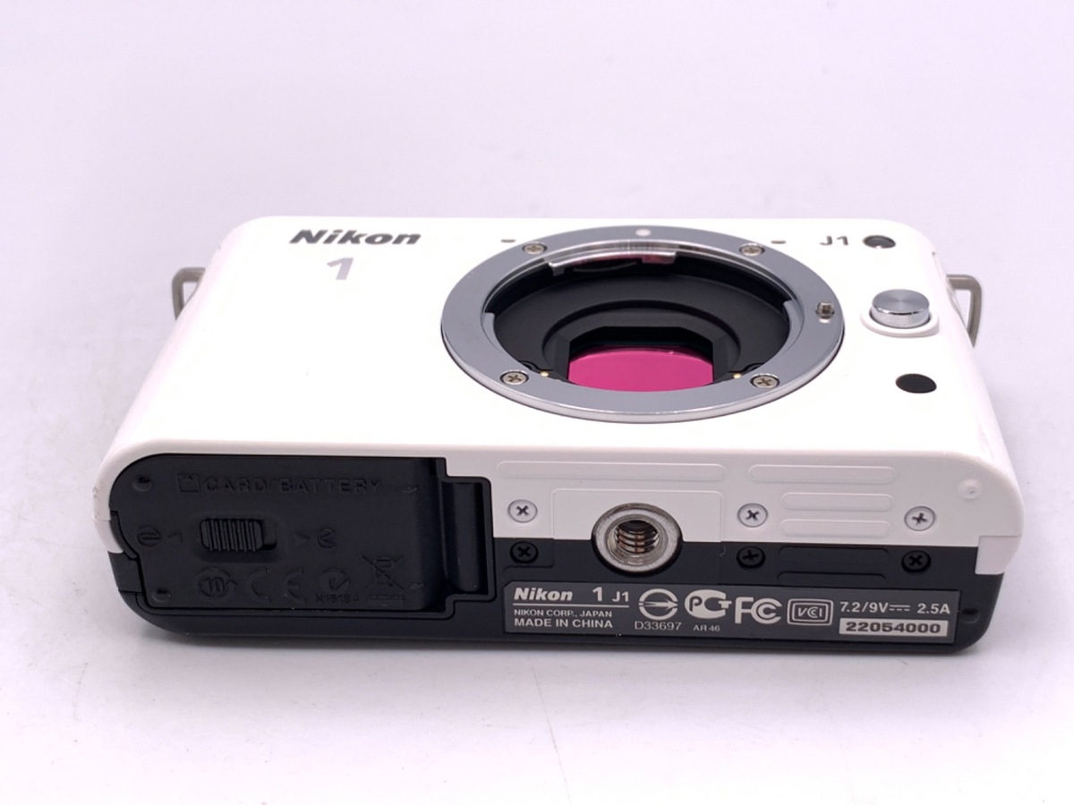 【中古】ニコン Nikon 1 J1 ボディ ホワイト