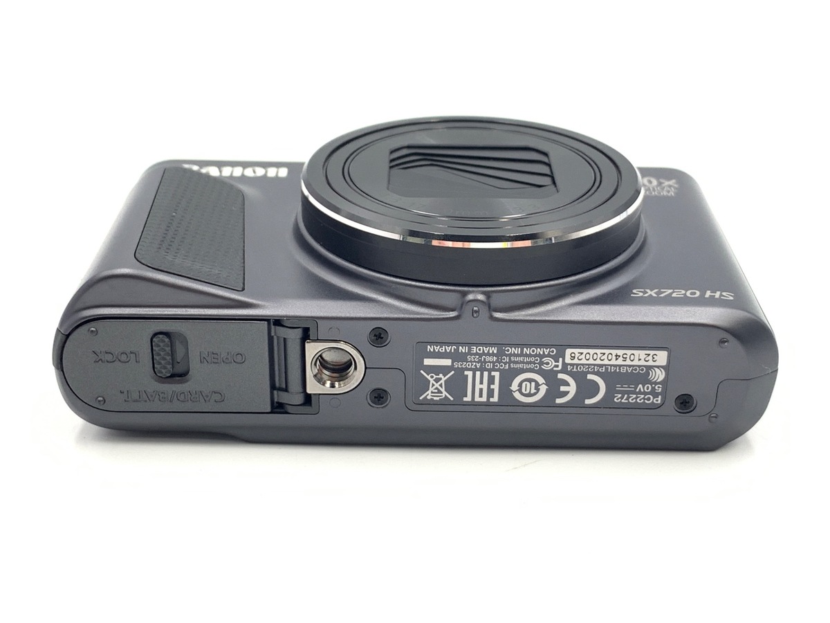 中古：AB(良品)】キヤノン PowerShot SX720 HS ブラック | 2474060015874
