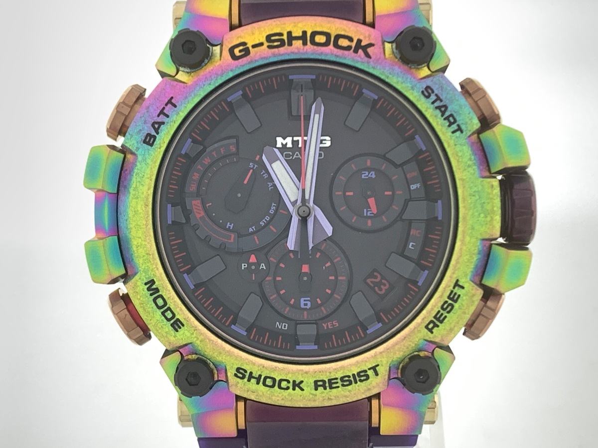 カシオ G-SHOCK MT-G ブラック MTG-B3000PRB-1AJR 樹脂/ステンレススティール