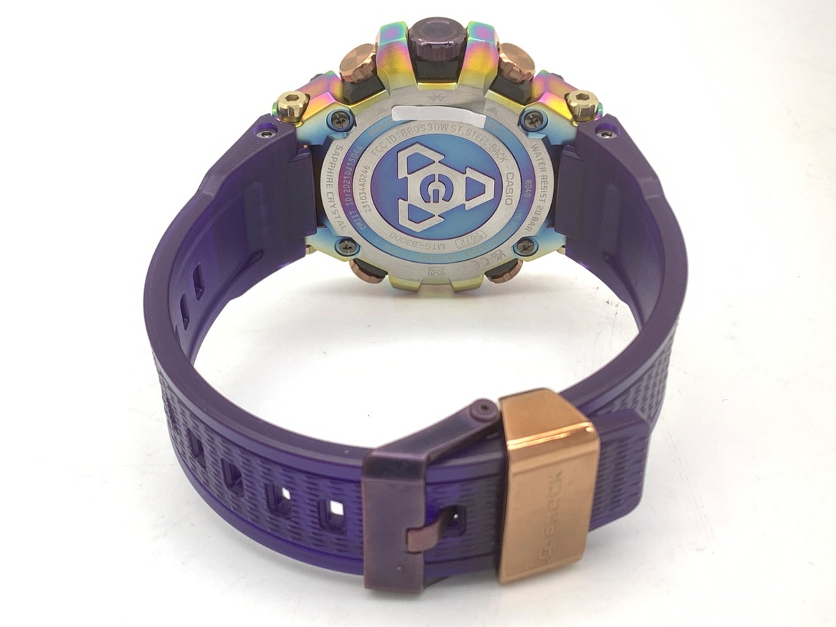 カシオ G-SHOCK MT-G ブラック MTG-B3000PRB-1AJR 樹脂/ステンレススティール