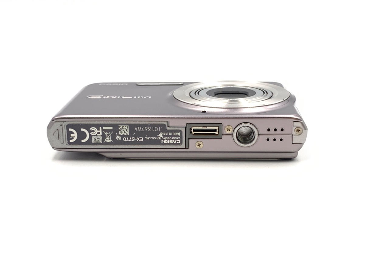 美品 CASIO EXILIM EX-S770 デジタルカメラ 動作確認済み Amazon | カシオ計算機 デジタルカメラ EXILIM CARD EX-S770SR