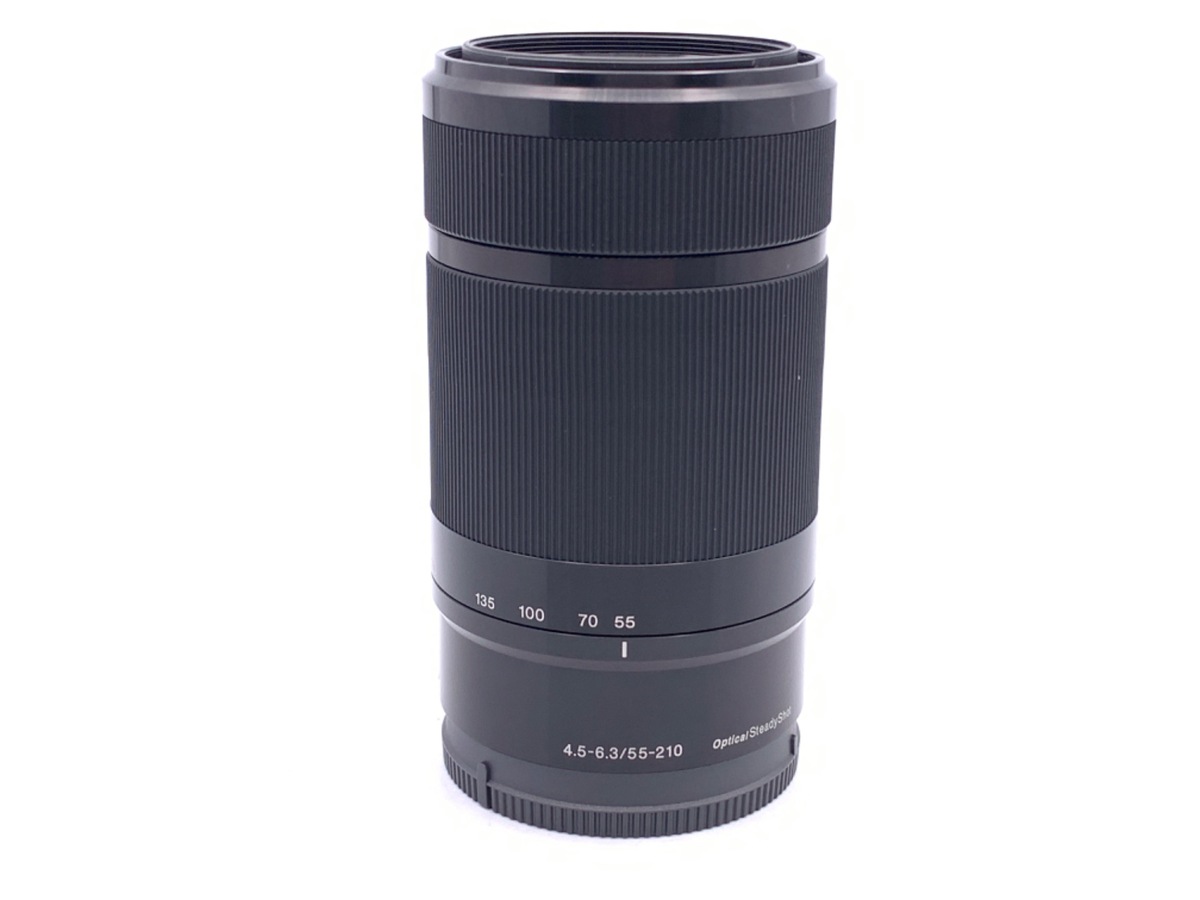 ★ほぼ新品★ SONY E 4.5-6.3 55-210 OSS ズームレンズ 新品)SONY (ソニー) E 55-210mm F4.5-6.3 OSS SEL55210 ブラック