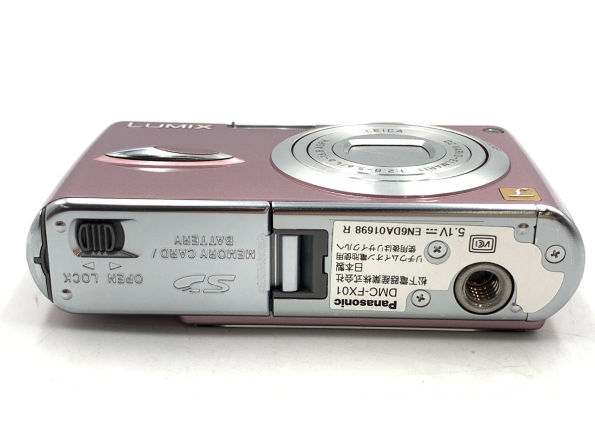 美品　Panasonic LUMIX DMC-FX01 コンデジ ミスティピンク 美品 Panasonic LUMIX DMC-FX01 コンデジ ミスティピンク