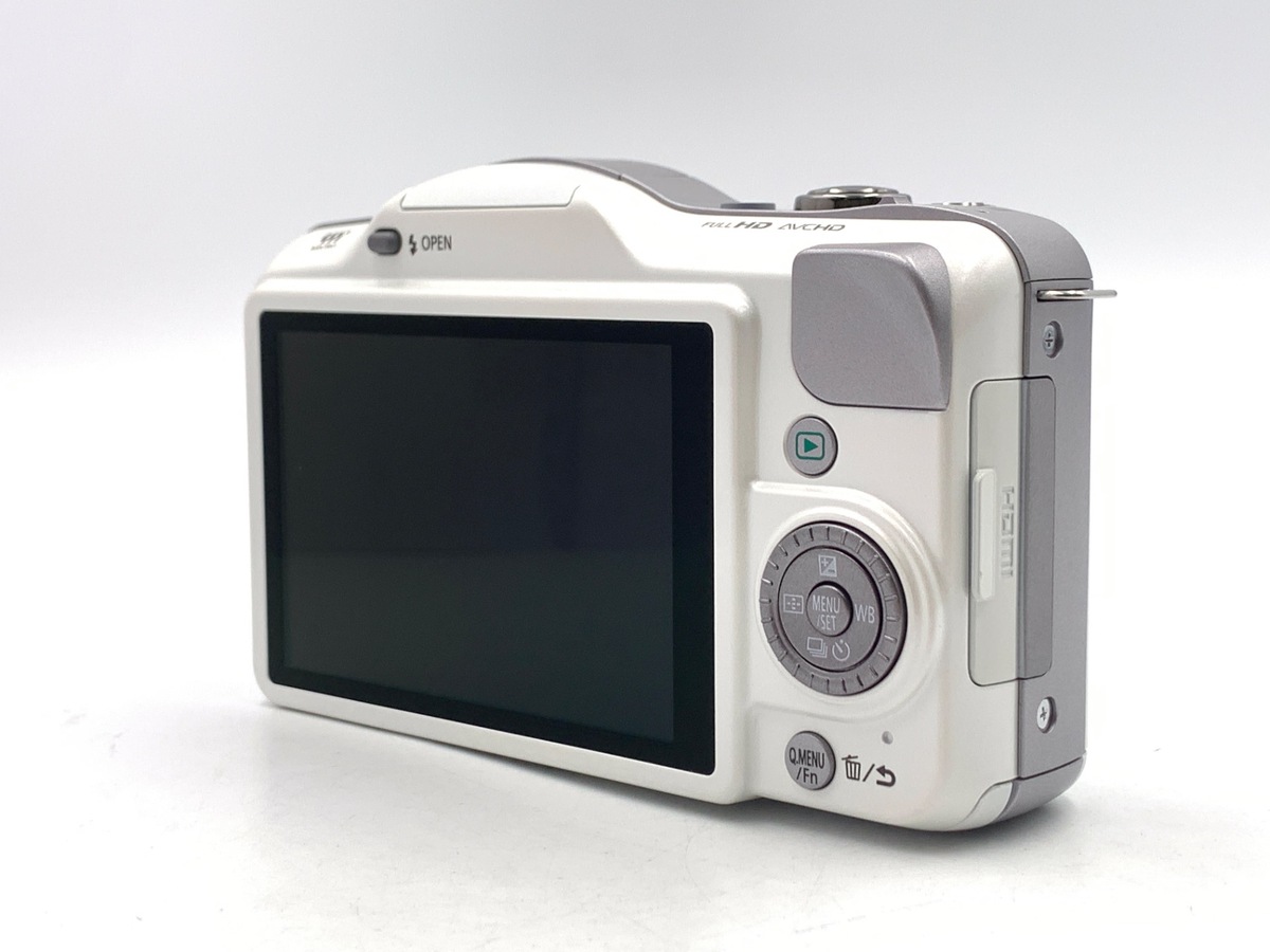 【中古】パナソニック LUMIX DMC-GF3-W ボディ シェルホワイト