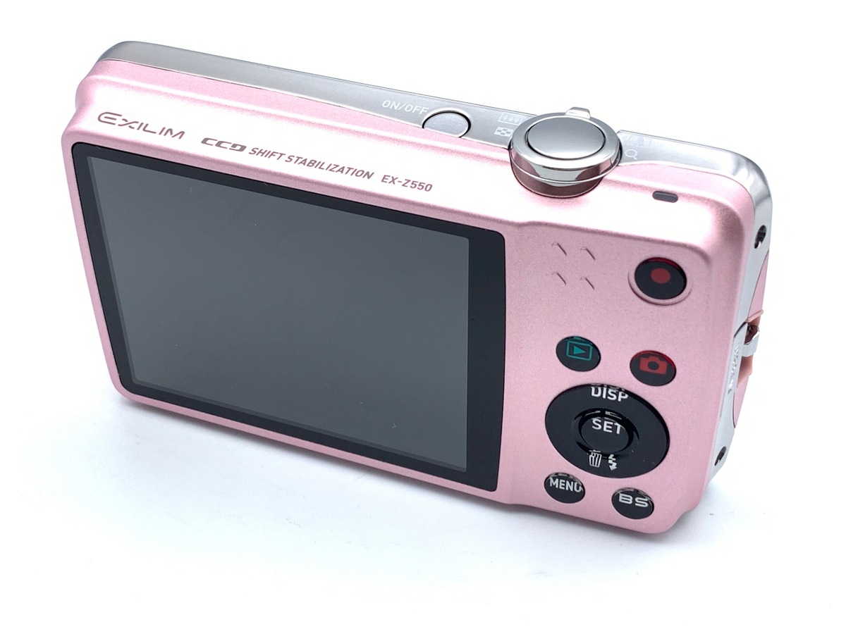 現状品　動作確認済　CASIO EXILIM EX-Z550 ピンク　デジカメ EX-Z550PKEDE｜CASIO デジタルカメラ EXILIM EX-Z550 ピンク EX