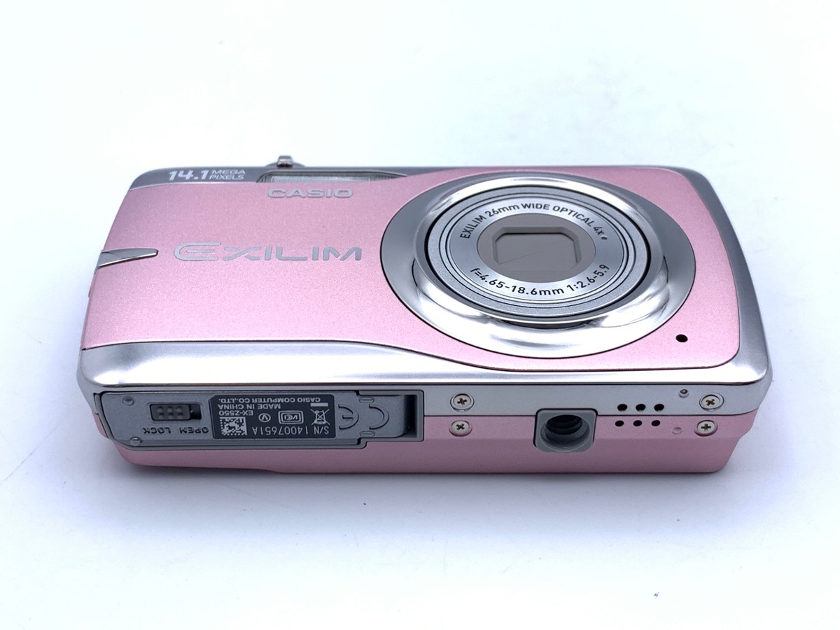 現状品　動作確認済　CASIO EXILIM EX-Z550 ピンク　デジカメ ☆人気色☆ CASIO カシオ デジカメ EXILIM EX-Z550 ピンク