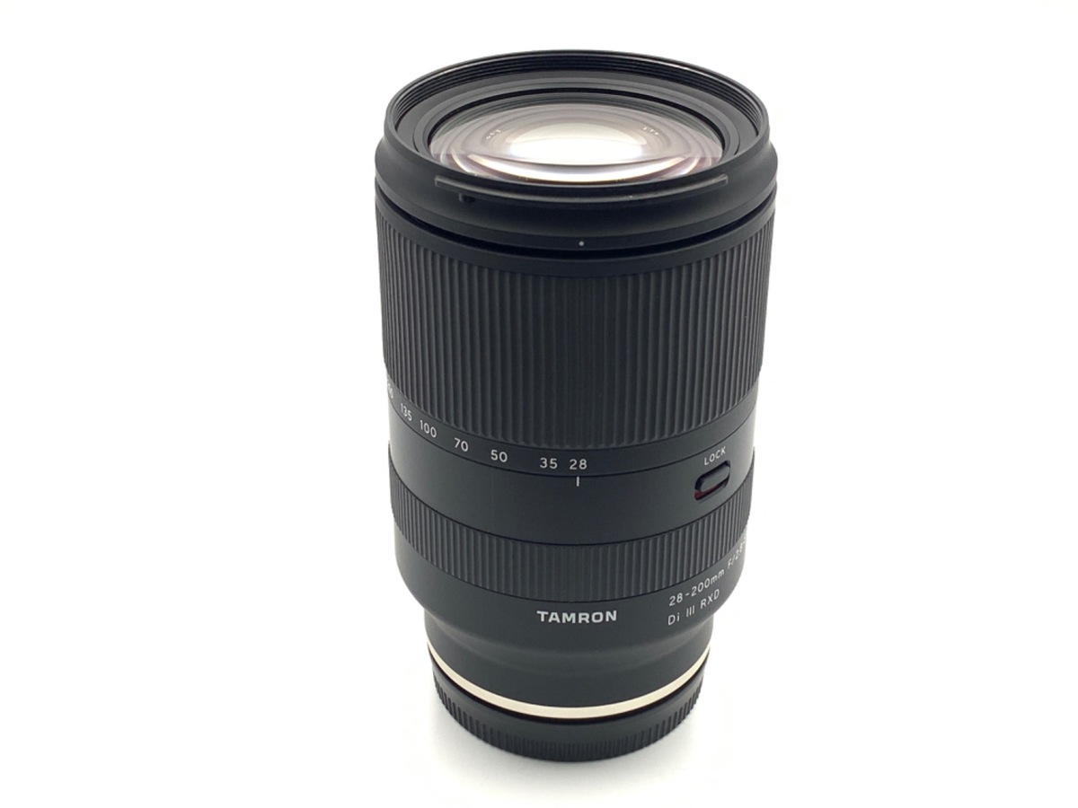 ★美品TAMRON28-200mmF/2.8 Di III RXD 24.7購入 Tamron 28 200mm F/2.8 5.6 Di III RXD for Sony E Mount Black