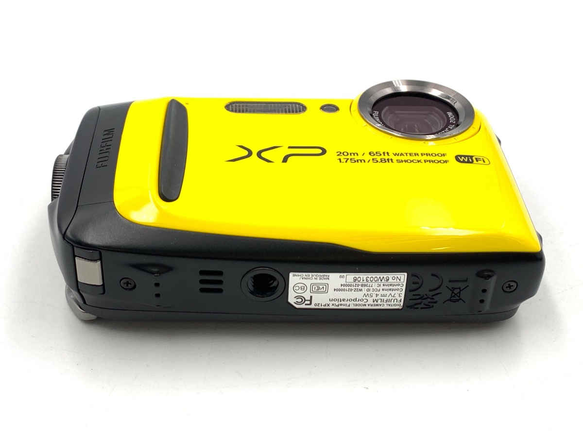 中古：B(並品)】フジフイルム FinePix XP120 イエロー | 2474570009325