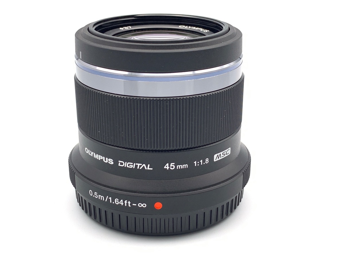 オリンパス M.ZUIKO DIGITAL 45mm F1.8 プロテクター付 新品)OLYMPUS (オリンパス) M.ZUIKO DIGITAL 45mm F1.8 ブラック（商品