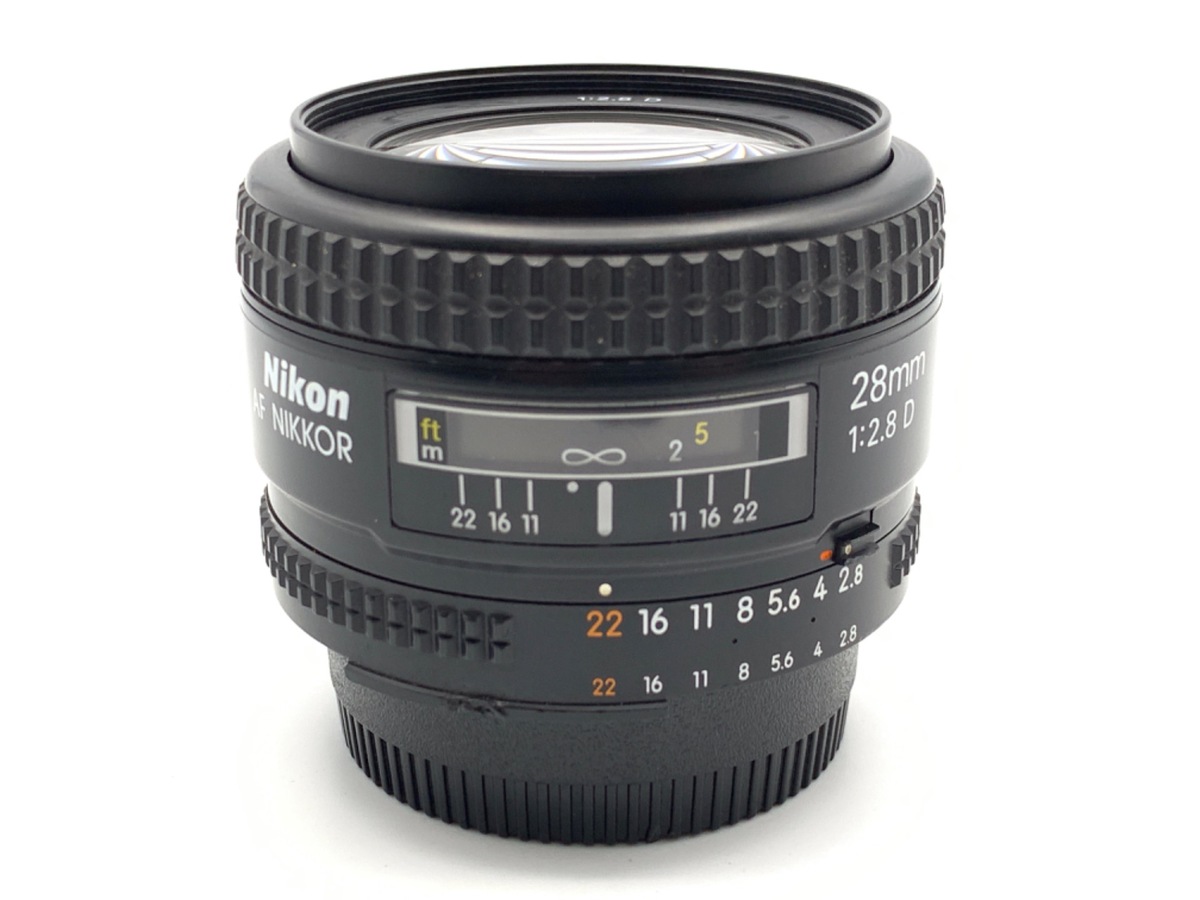 中古美品　NIKKOR Ai AF Nikkor 28mm F2.8D 中古：AB(良品)】ニコン Ai AF Nikkor 28mm F2.8D