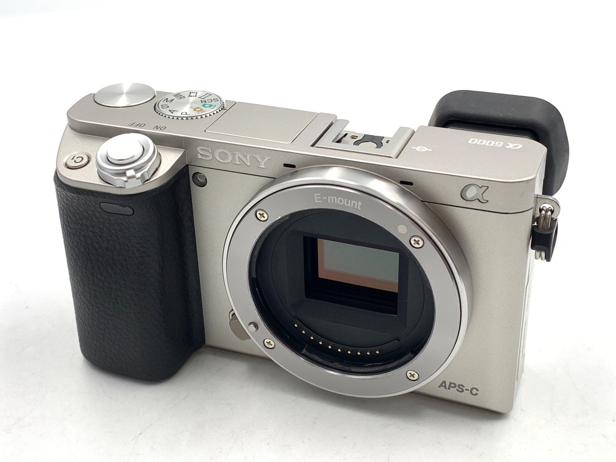 α6000 ボディ シルバー ILCE-6000【2430万画素】