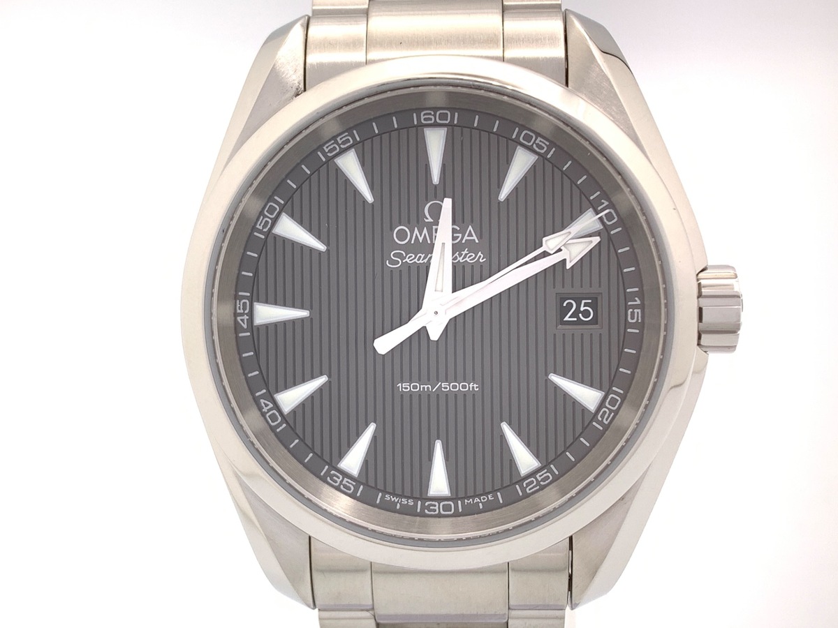 オメガ(OMEGA) シーマスター アクアテラ グレー 231.10.39.60.06.001 ステンレススティール